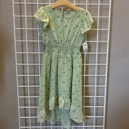 Sweet Butterfly Floral SS Dress - 6/6x