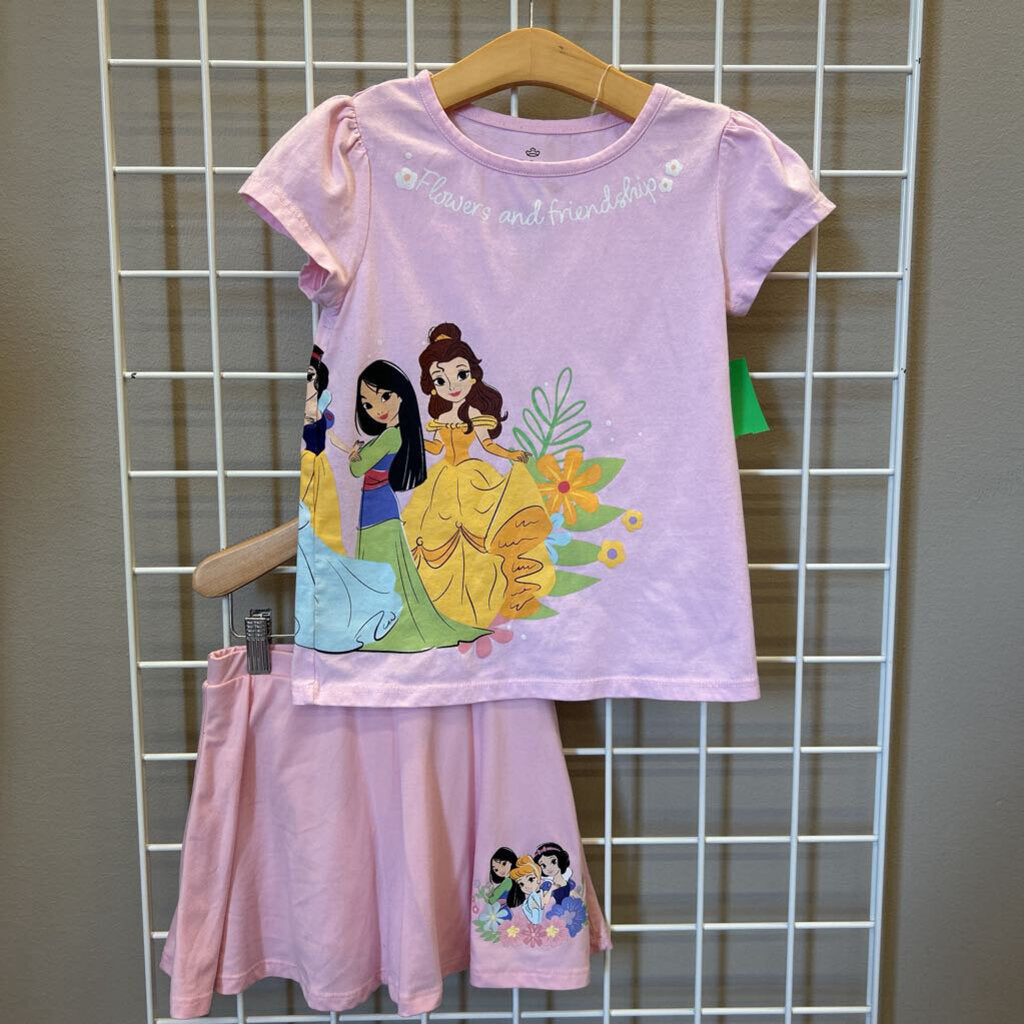 Disney Princess SS Tee / Skort Set - 7