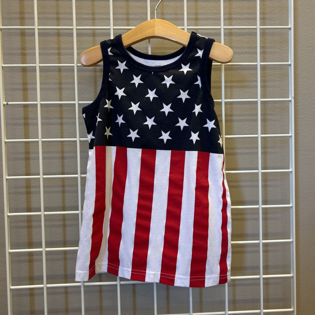 Children's Place Flag Tank - 5/6