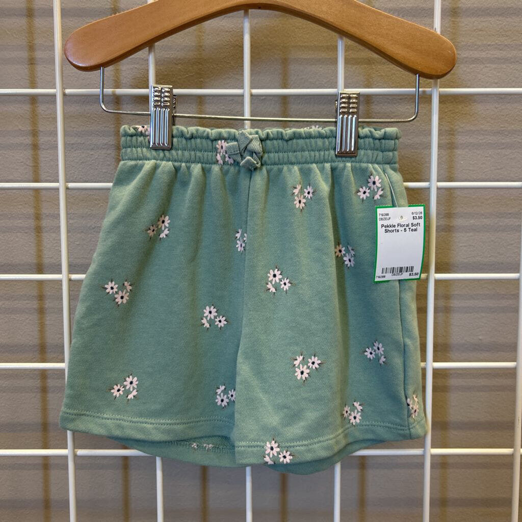Pekkle Floral Soft Shorts - 5