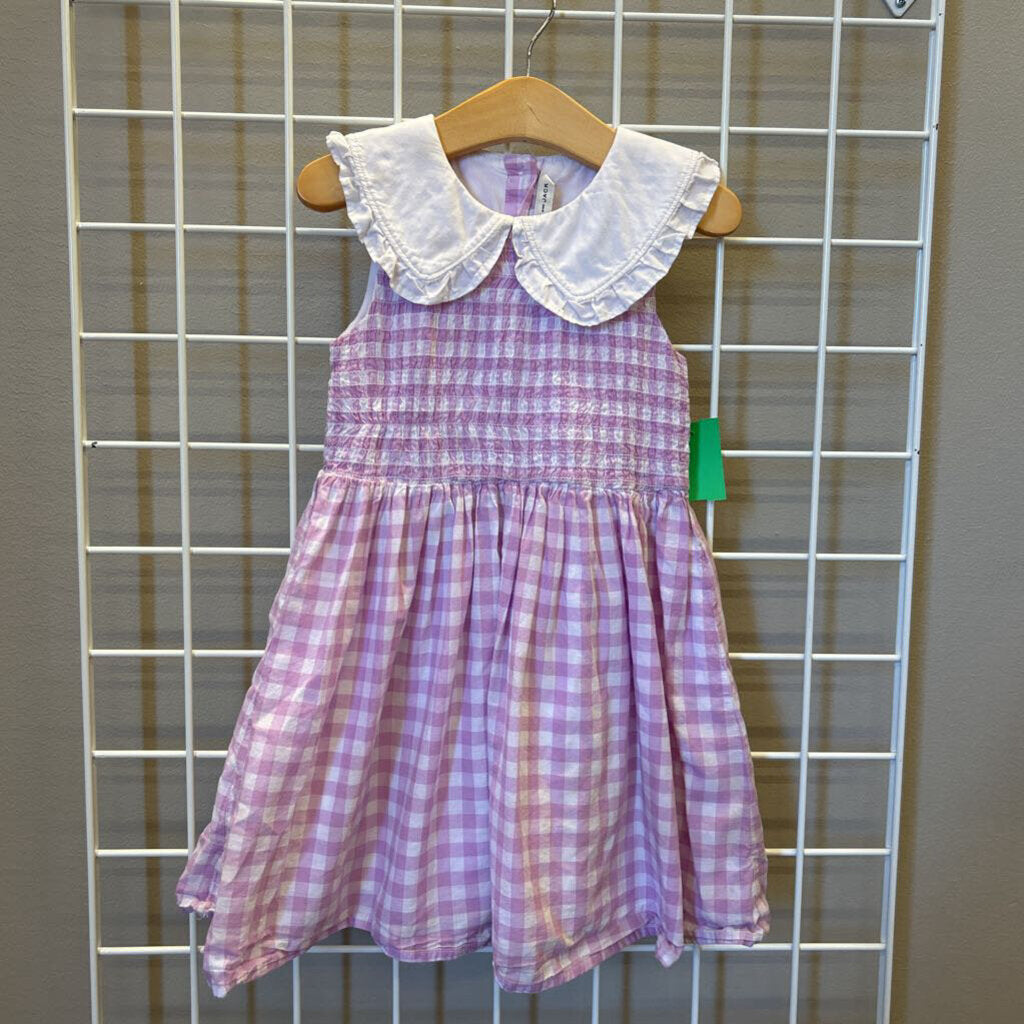 Janie & Jack Gingham Tank Dress - 5