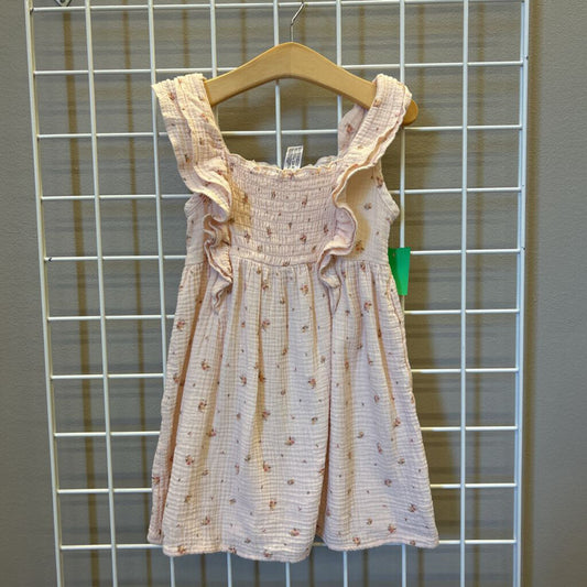 Modern Moments Floral Linen Tank Dres - 4T