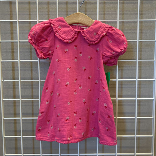 Cat & Jack Floral SS Dress - 18m