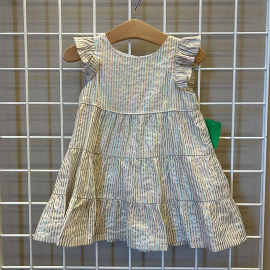 Cat & Jack Iridescent Stripe Tank Dress - 18m