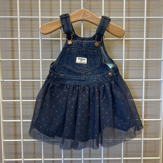 Osh Kosh Denim/Tulle Jumper - 18m