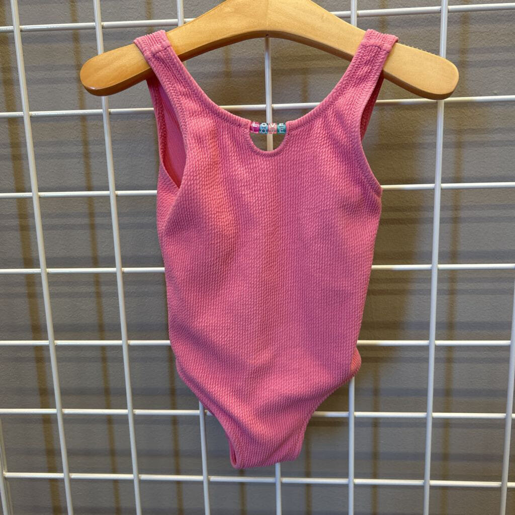 Zara LOVE One Pc Swim - 4T