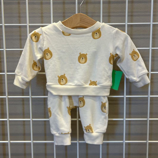 Cloud Island Bears Two Pc Set - NB