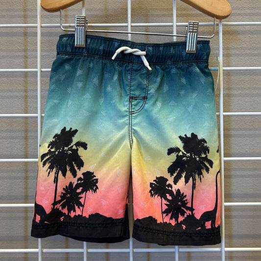 Old Navy Palm Tree Swim Shorts - 4