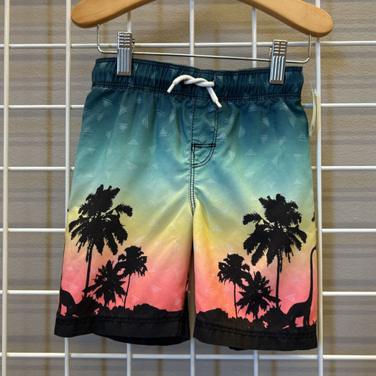 Old Navy Palm Tree Swim Shorts - 4