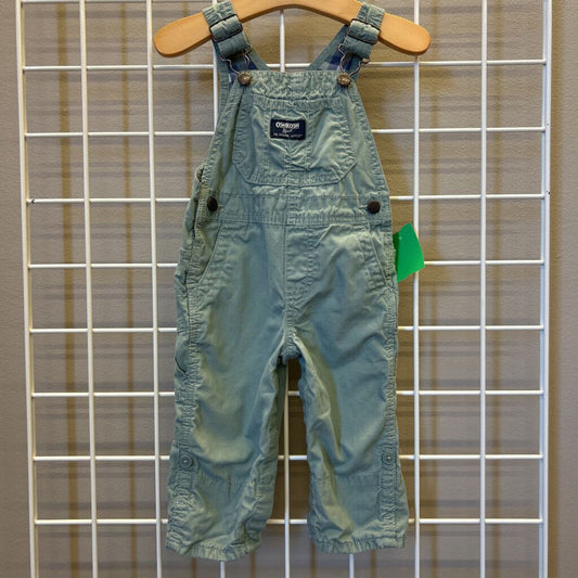 Osh Kosh Cuffed Overalls - 12m