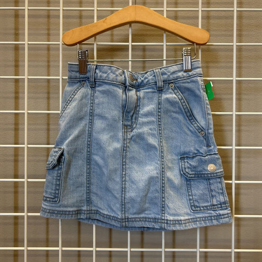 Cat & Jack Cargo Denim Skirt - 8