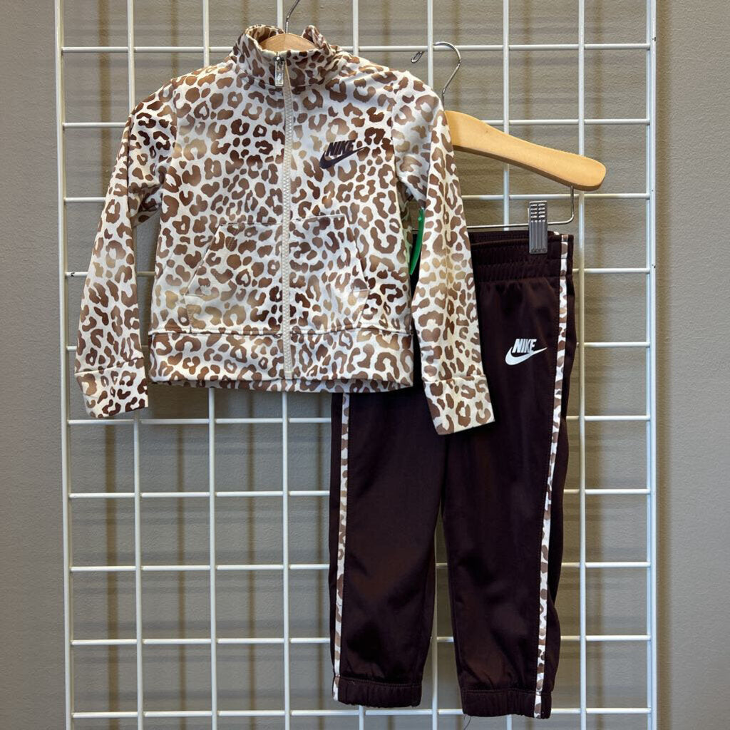 Nike Leopard Tracksuit - 2T