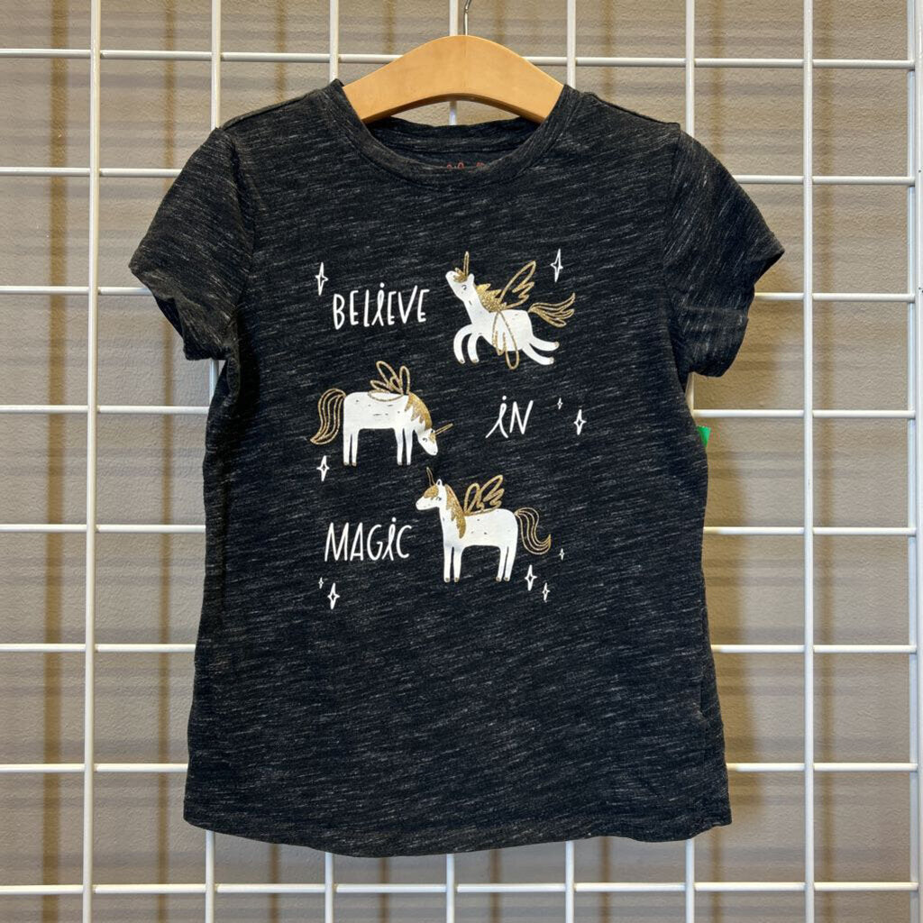 Cat & Jack Unicorn SS Tee - 6/6x