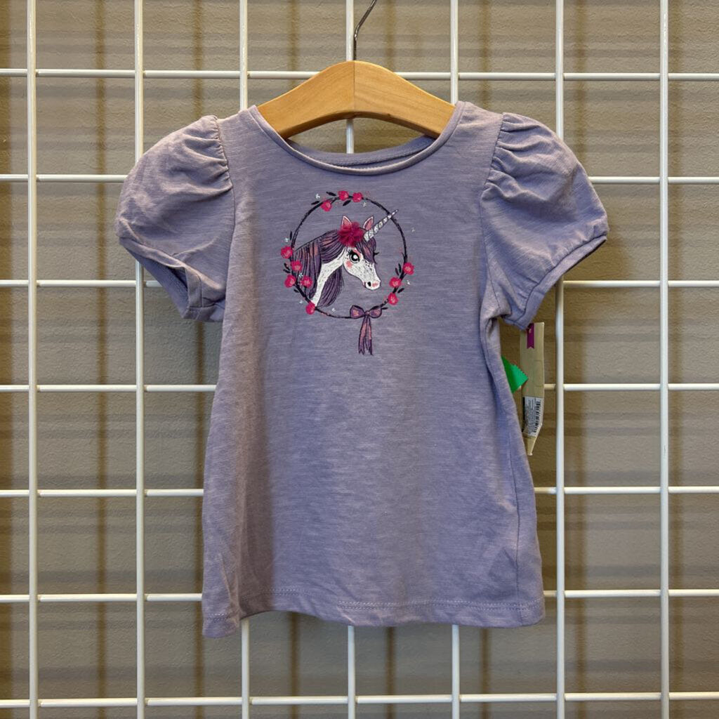 NWT Cherokee Unicorn SS Tee - 12/18m