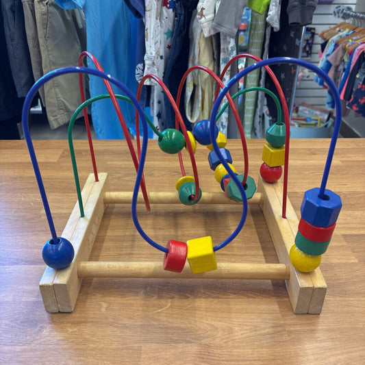 Melissa & Doug Wood Bead Maze