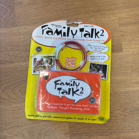 NEW Family Talk 2 Cards