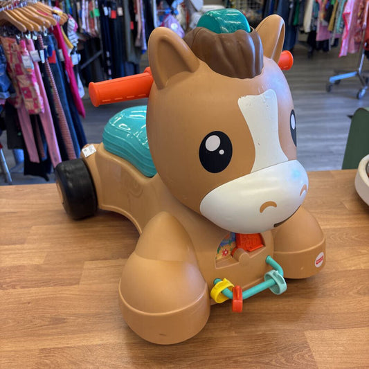 Fisher-Price Walk Bounce & Ride Pony