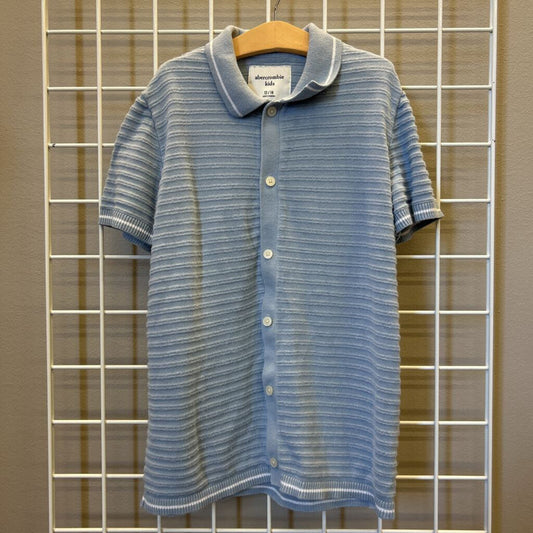 Abercrombie Knit SS Button Up - 13/14