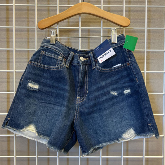 NWT Old Navy Distressed High Rise Shorts - 14