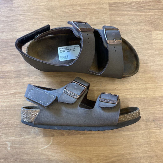 Birkenstock Brown Sandal (wear) - 10