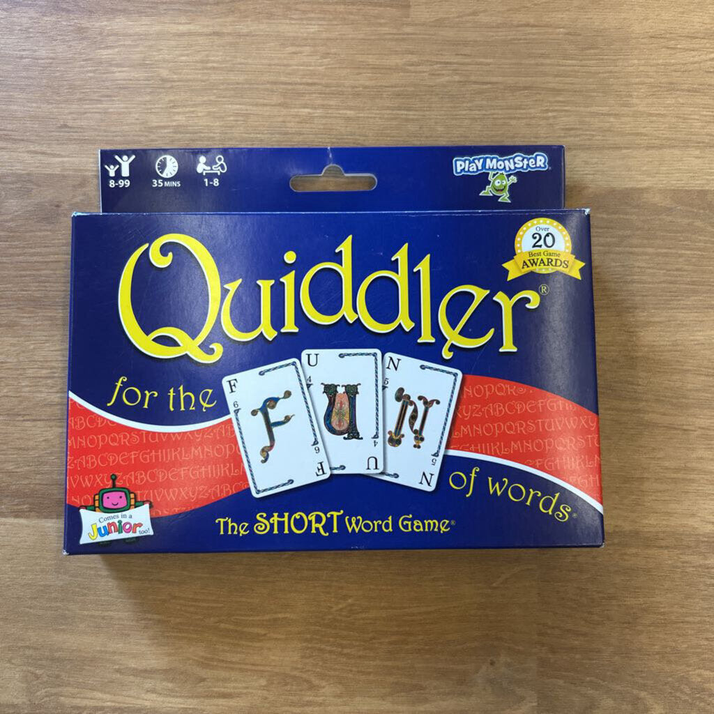 Quiddler Game