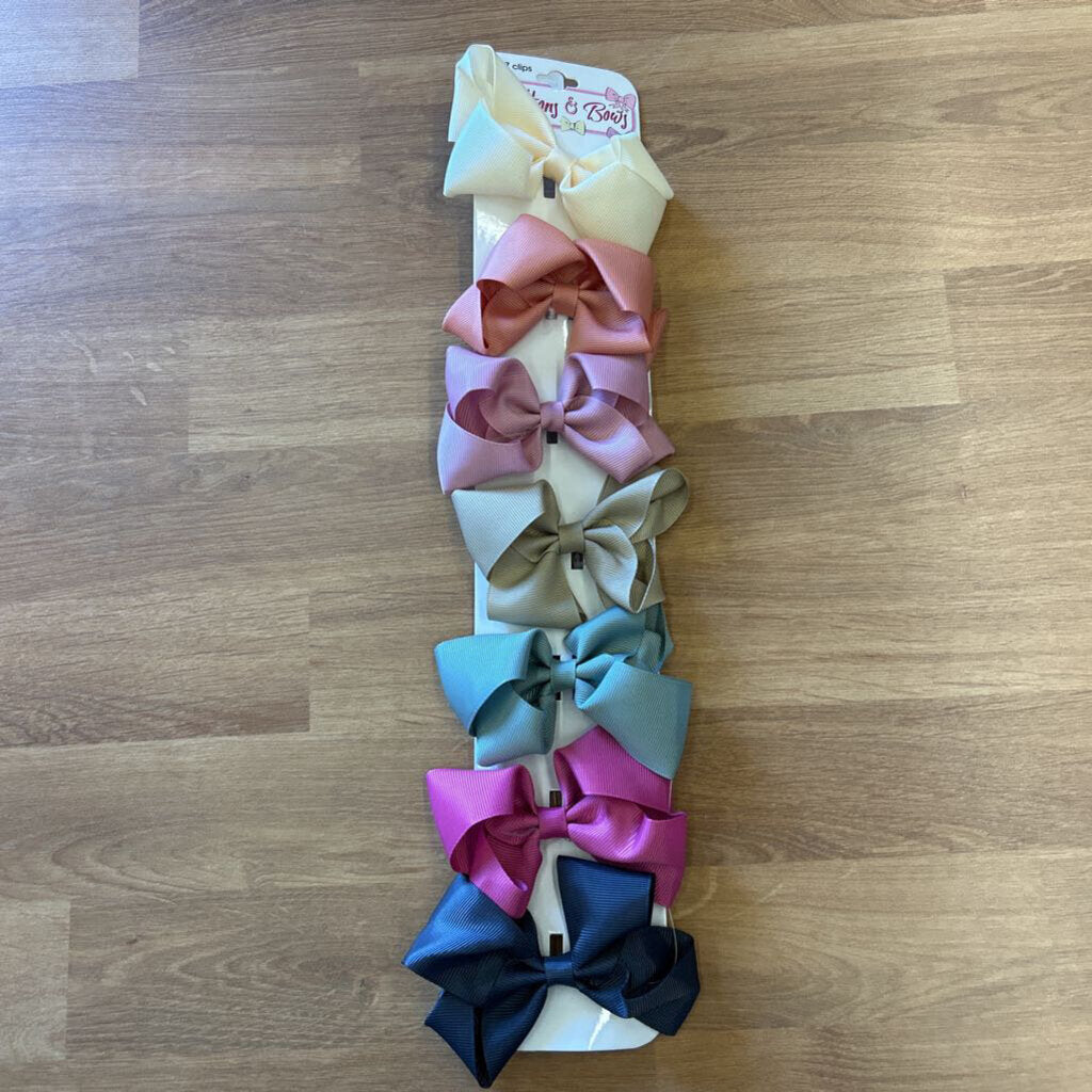 NEW Set of 7 Bows