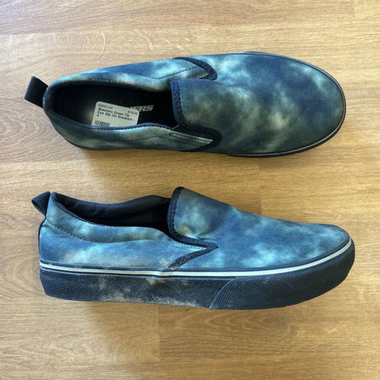 Skechers Green Tie Dye Slip On Sneakers - 4