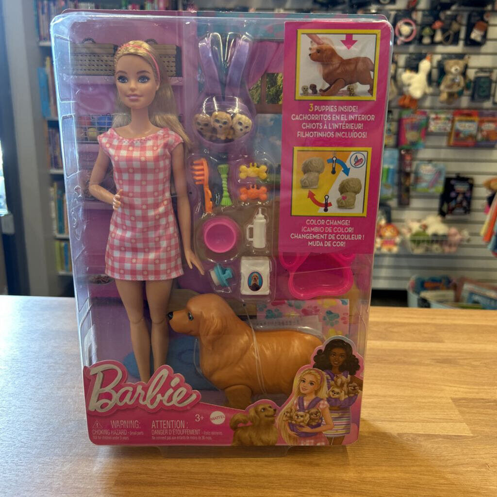 NEW Barbie Puppies Play Set