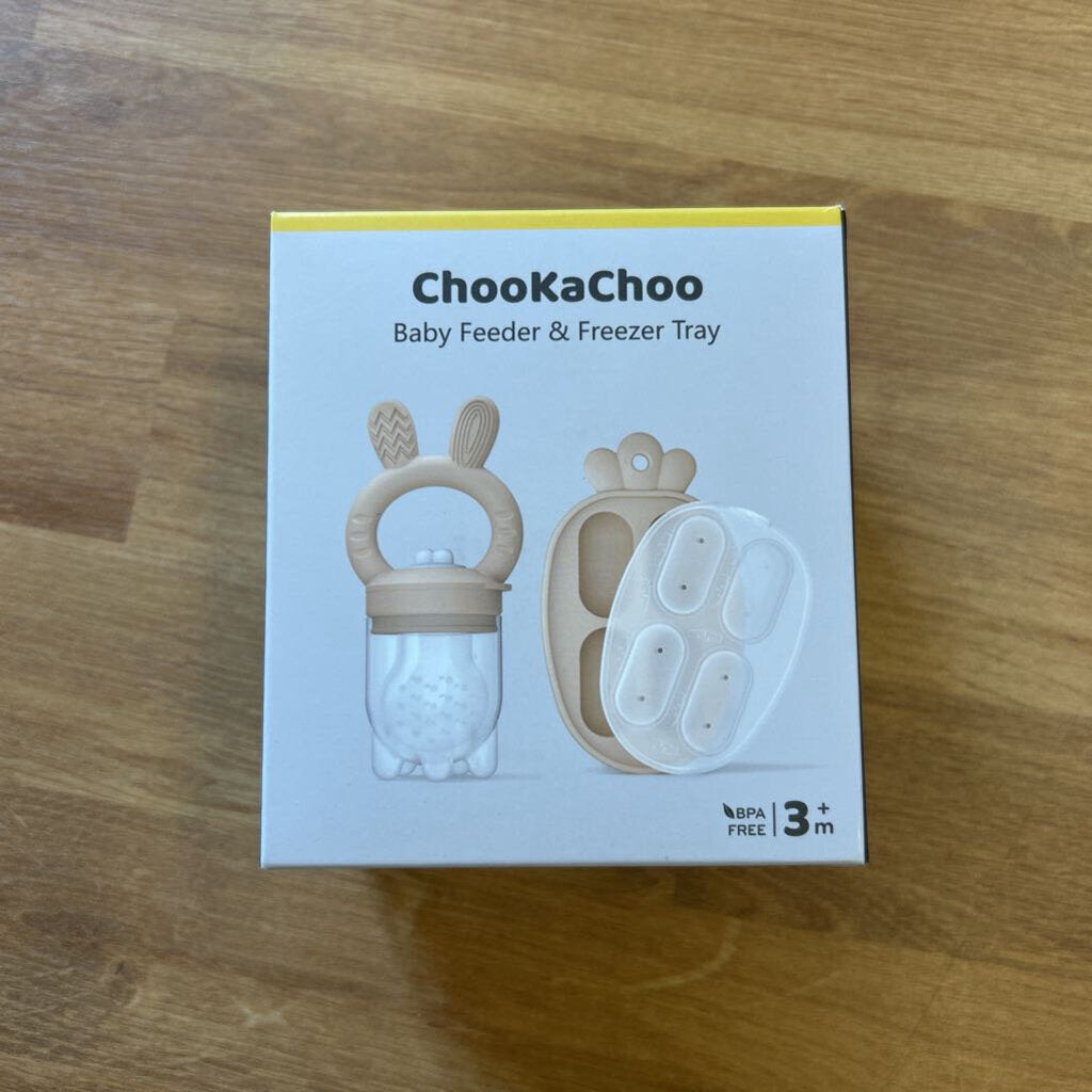 NEW ChooKaChoo Baby Feeder & Freezer Tray
