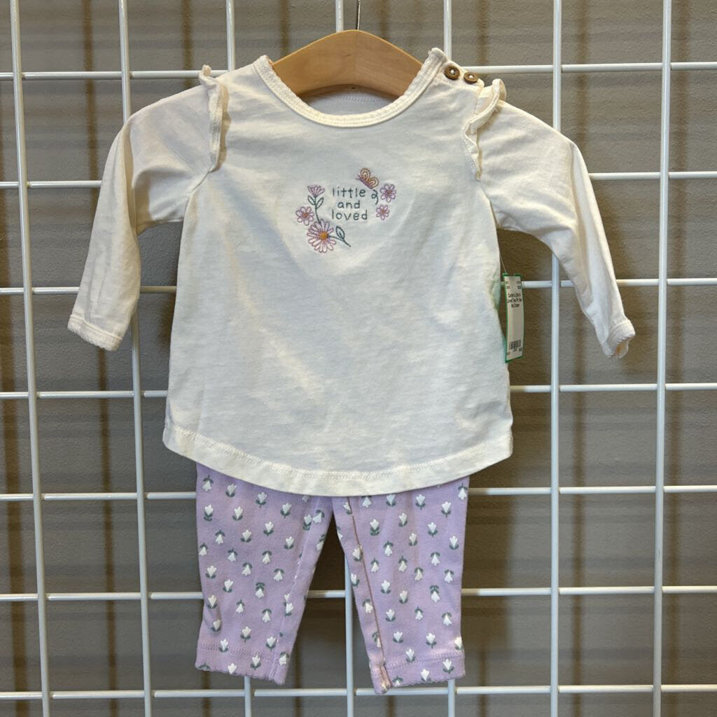 Carter's Little & Loved Two Pc Set - 6m
