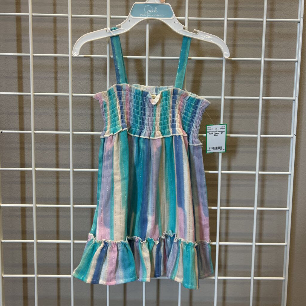 NWT Peek Shimmer Tank Dress - 2T