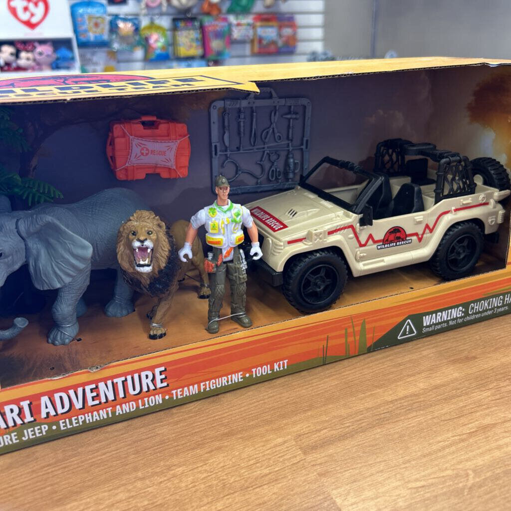 NEW Widlife Rescue Team Safari Adventure Set