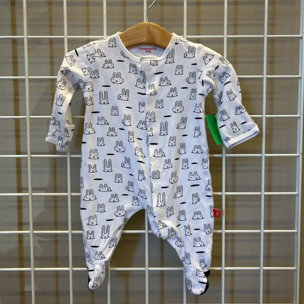 Magnetic Me Cotton Bunny Sleeper - 0/3m