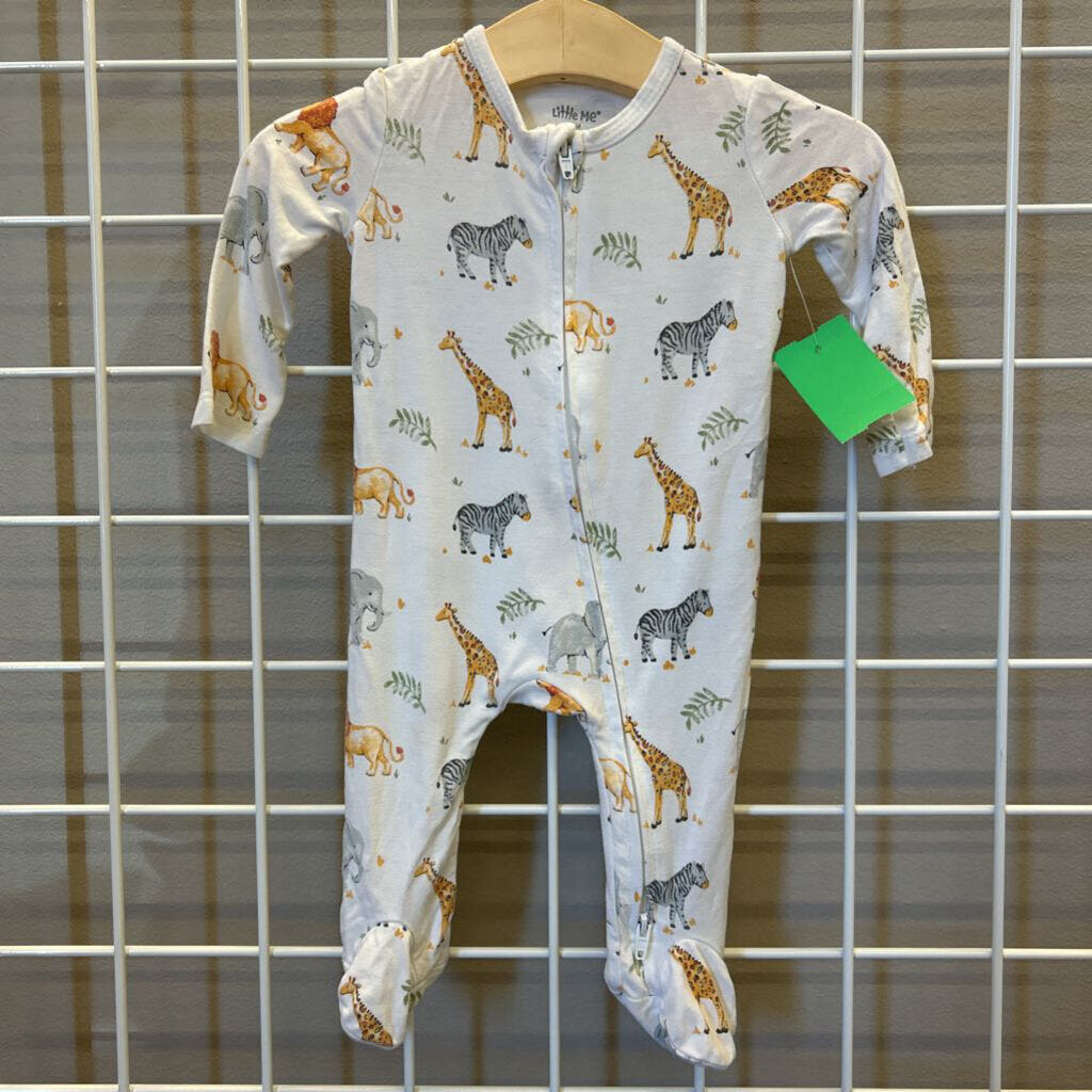 Little Me Soft Animal Zip Sleeper - 3m