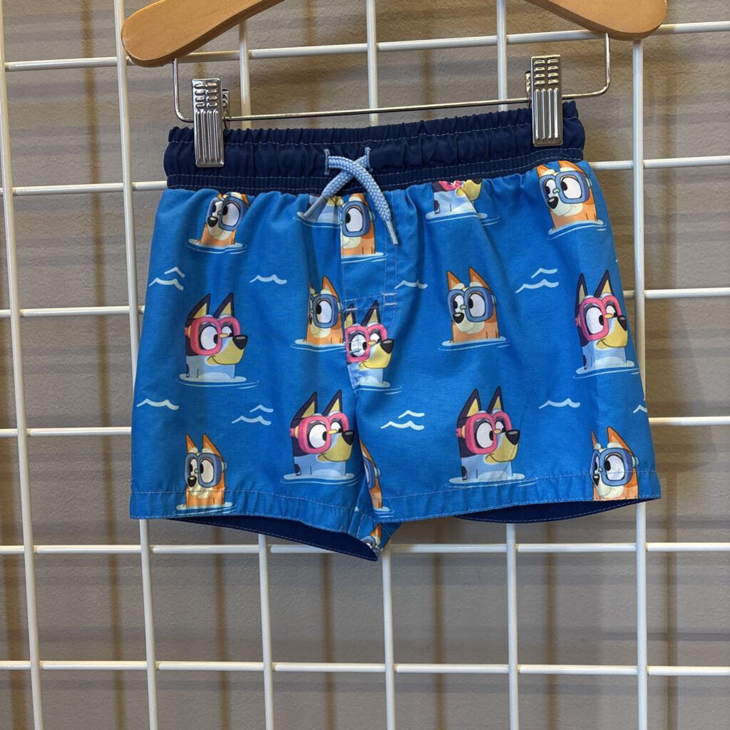 Bluey Swim Shorts 2T