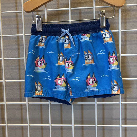 Bluey Swim Shorts 2T