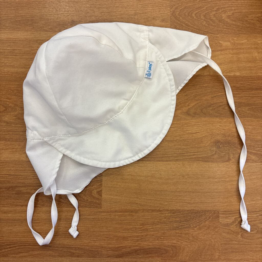 iPlay White Sun Hat - 9/18m