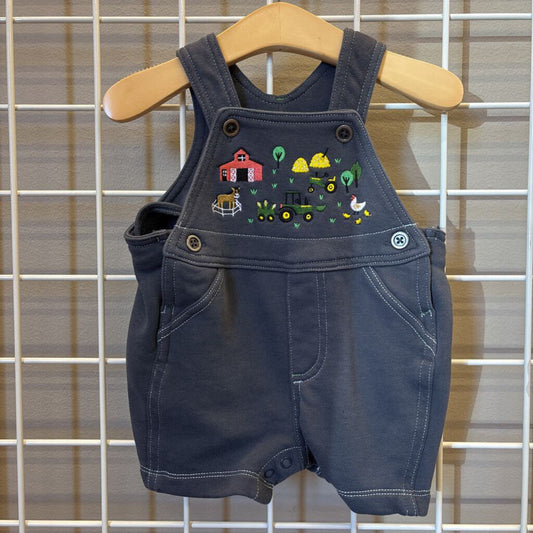 John Deere Soft Farm Overalls - 3/6m
