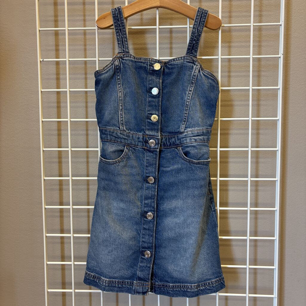 Gap Kids Denim Tank Dress - 8