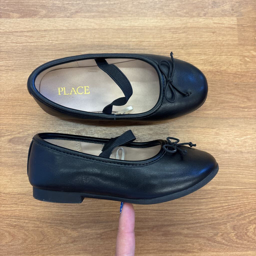 Children's Place Black Ballet Flats - 8