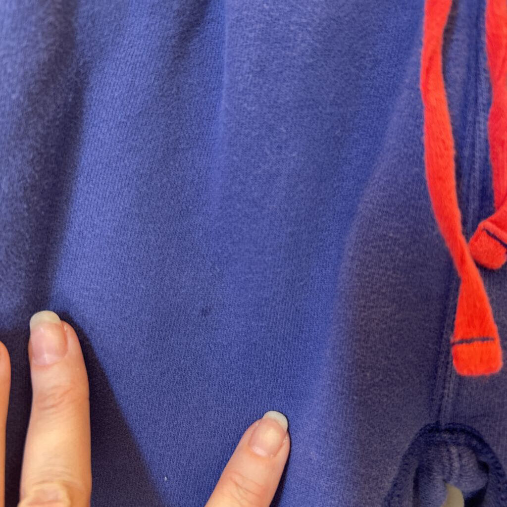 Mini Boden Stripe Sweatpants 3/4 (small mark on front)