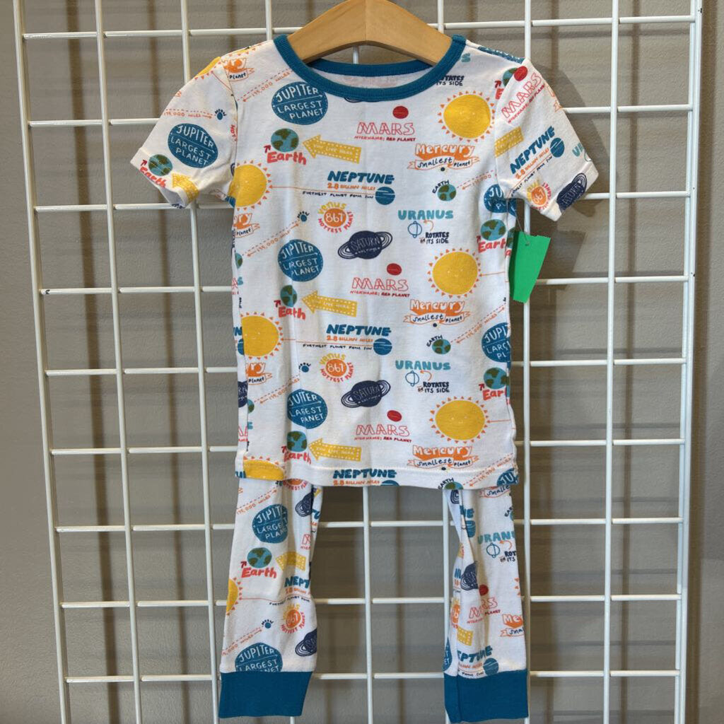 Cat Jack Plants SS PJ Set 4Y