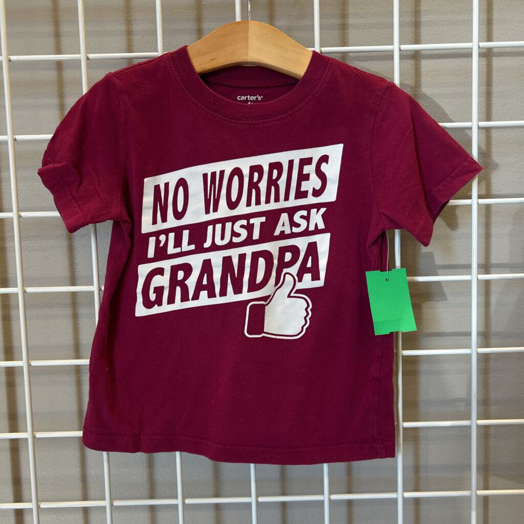 Carter's No Worries SS Tee 4T