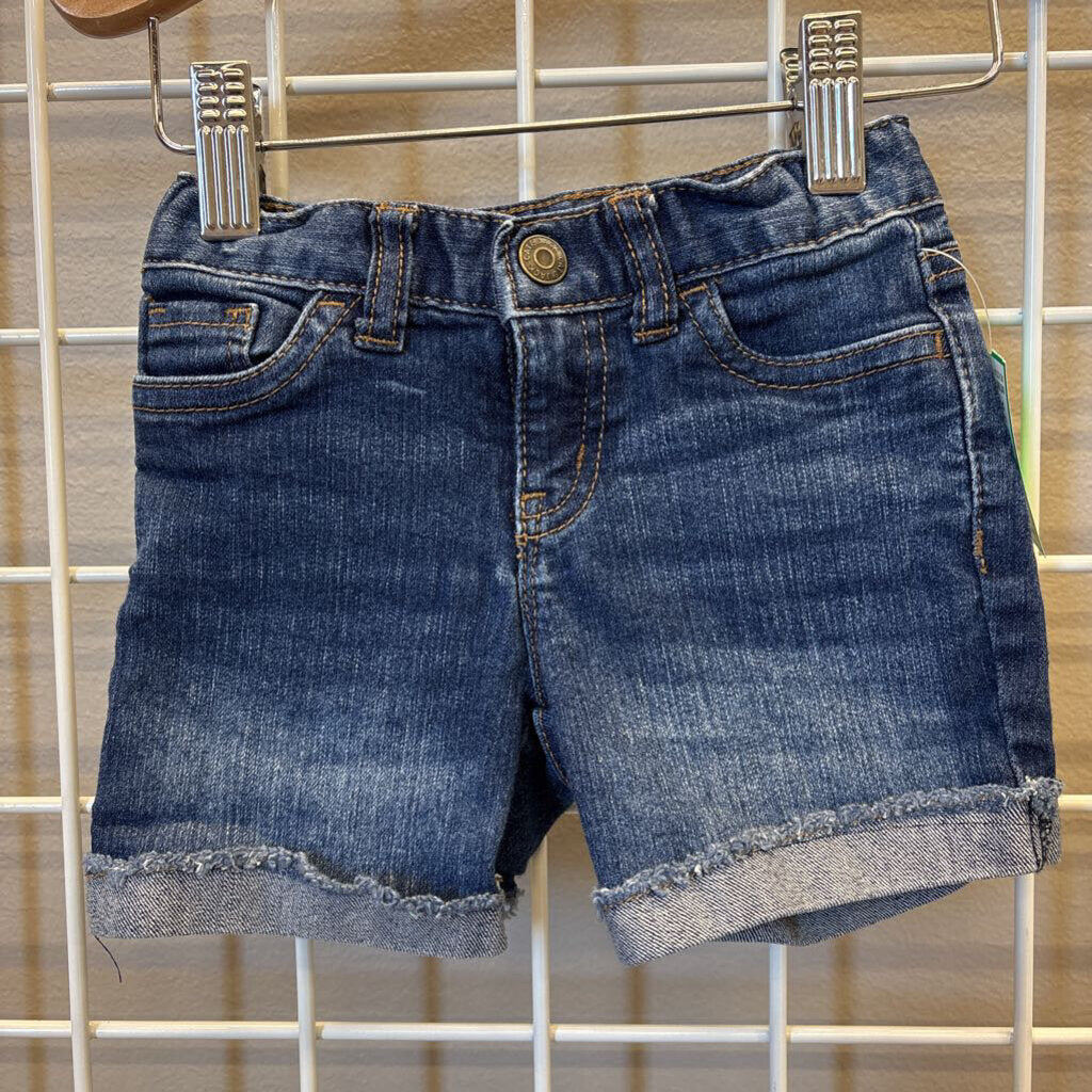 Cat Jack Cuffed Denim Shorts 18m