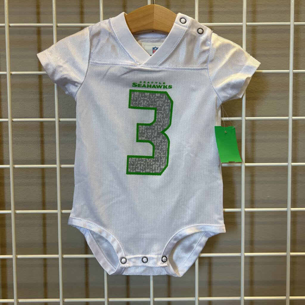 NFL Seahawks SS Football Jersey 6/9m