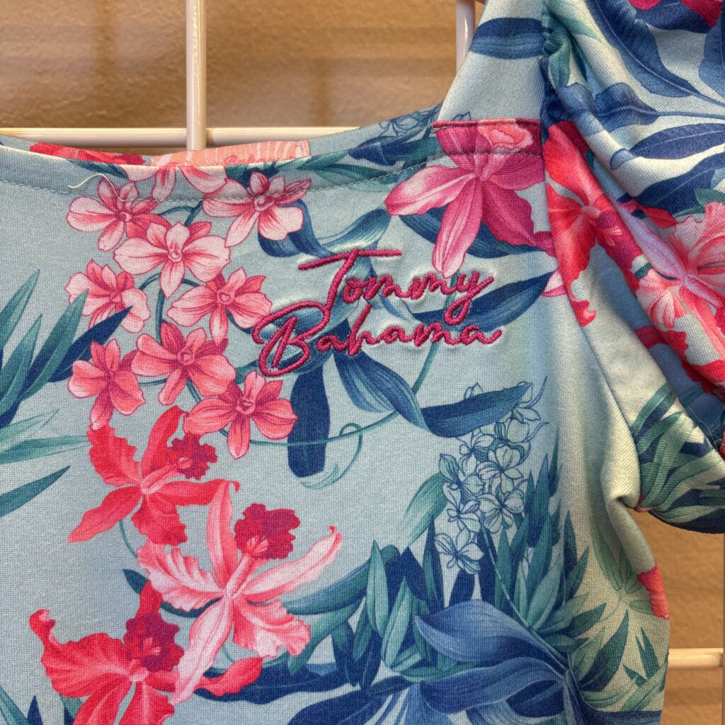 Tommy Bahama Floral Tier SS Dress 4T