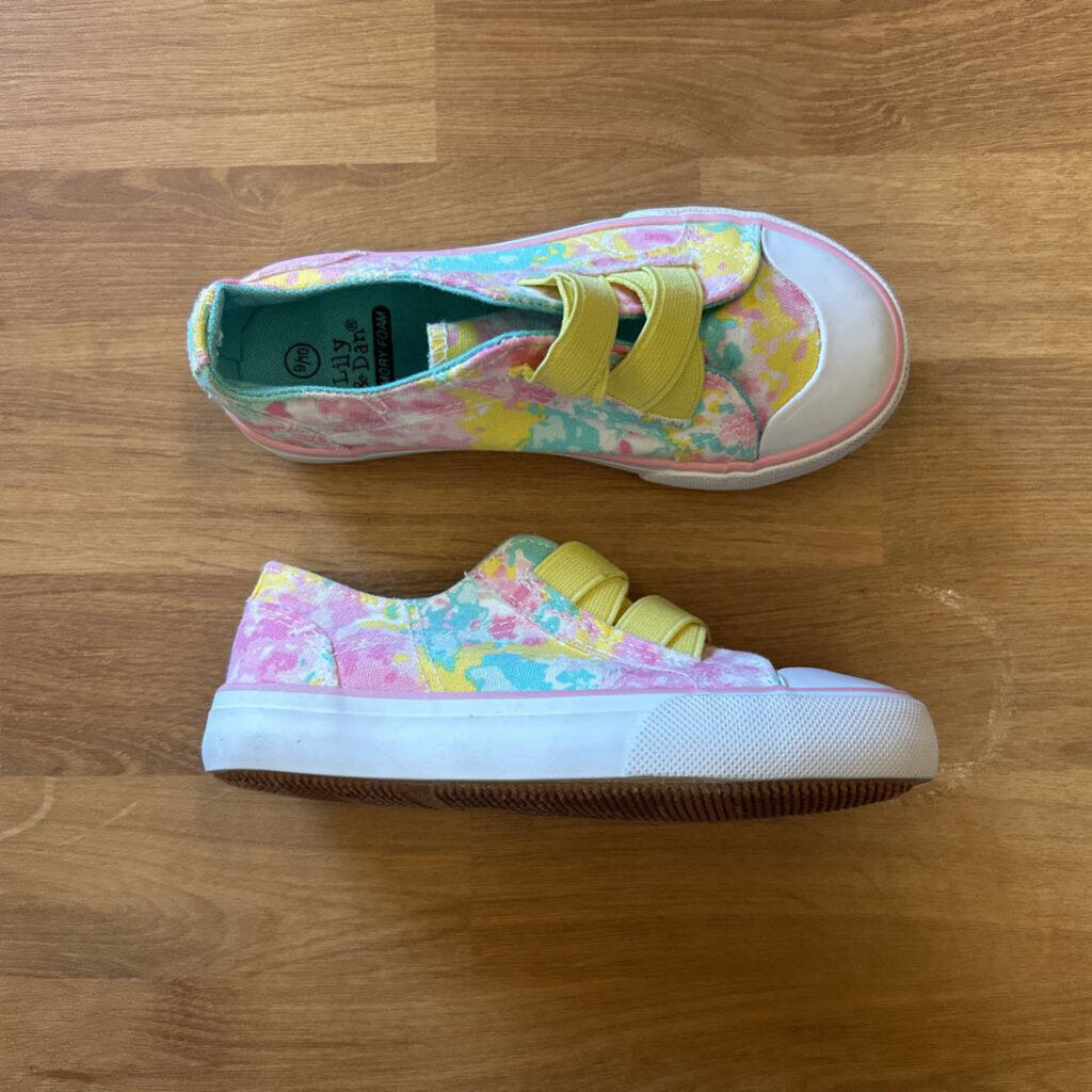 Lily & Dan Tie Dye Slip On Sneakers - 9/10