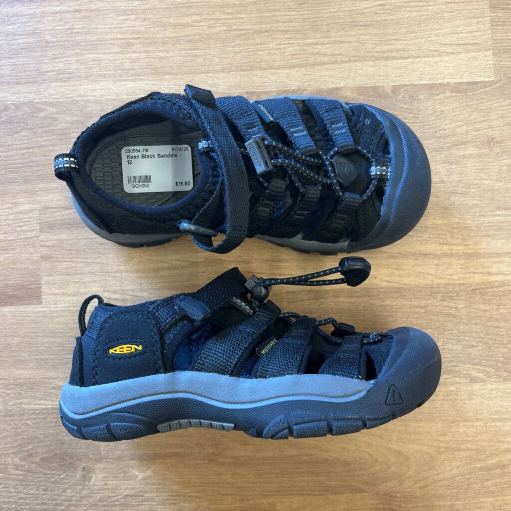 Keen Black Sandals - 12
