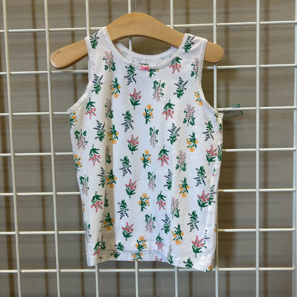 Carter's Floral Tank - 6/6x
