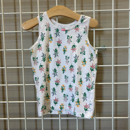 Carter's Floral Tank - 6/6x